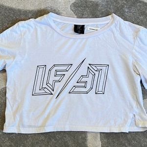 LF logo crop tshirt